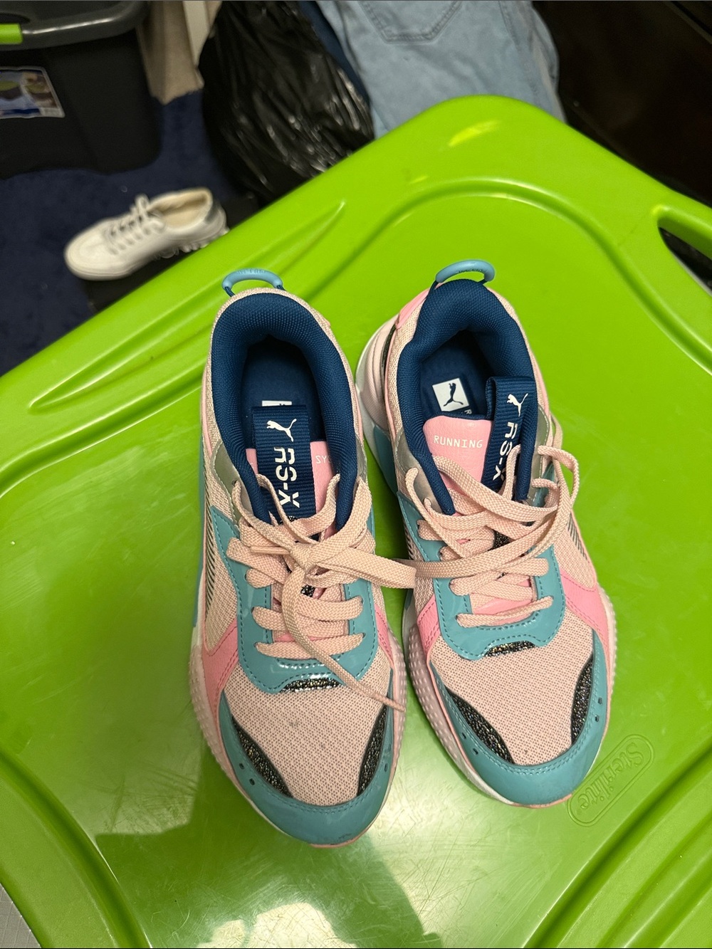 Puma Women’s Pink, Teal & Navy Athletic Sneakers